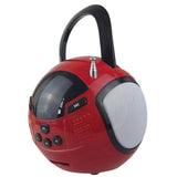 Supersonic Portable MP3 Speaker With USB/SD/AUX And FM Radio/LED 1.5" LCD Clock Display
