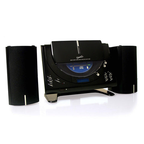 Supersonic Micro CD Player with MP3, AM/FM Radio, and Twin Speakers