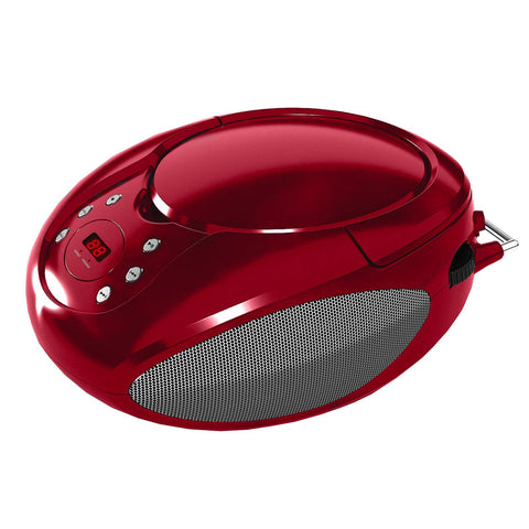 Supersonic Portable CD Player with AUX Input and AM/FM Radio-
