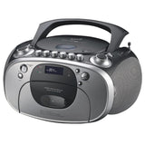 Supersonic SC-715 Portable MP3/CD Player with Cassette Recorder, AM/FM Radio &amp; USB Input