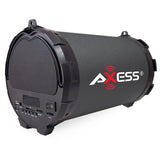 Axess Passive HIFI Bluetooth 2.1 Speaker with 5.25&rdquo; Subwoofer and 3&rdquo; Horn- Black