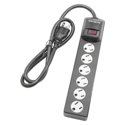 Targus 450 Joules Surge Protector with Built-in Circuit Breaker