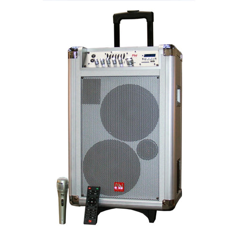 Nutek Powered Portable Sound System Bluetooth Speaker
