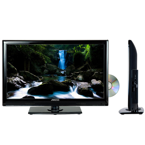 Axess 24" LED TV with Built in DVD Player