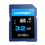 Unirex SDHC 32GB Class 10 (UHS-1) Memory Card